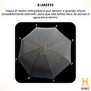 Guarda Chuva Automático Grande Reforçado Contra Vento Impermeável 102 cm De Diâmetro Linha Premium