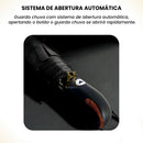 Guarda Chuva Automático Grande Reforçado Contra Vento Impermeável 102 cm De Diâmetro Linha Premium